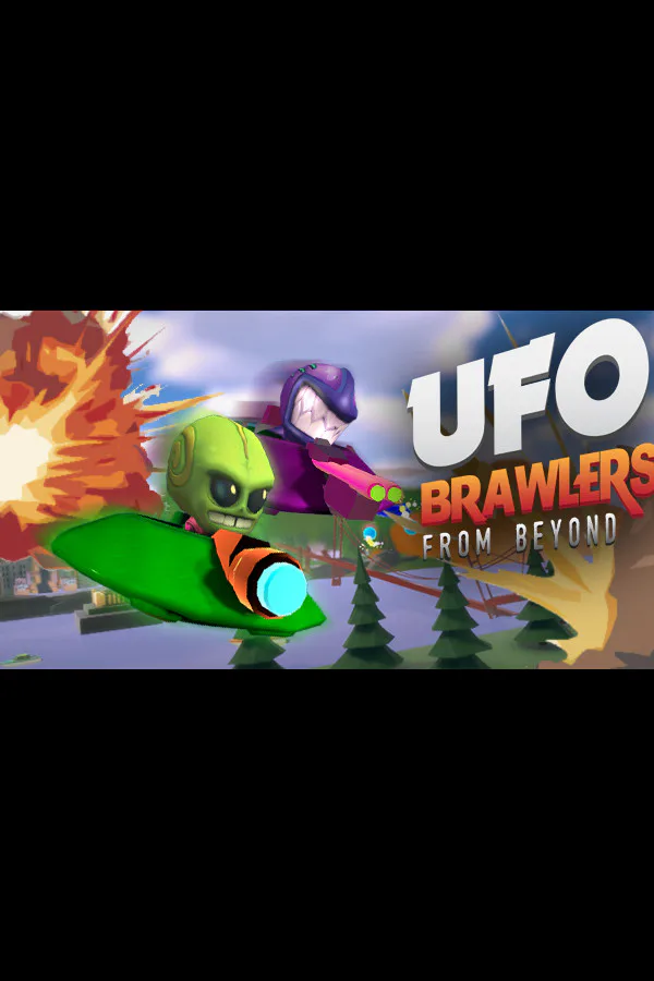 Copertina di UFO : Brawlers from Beyond