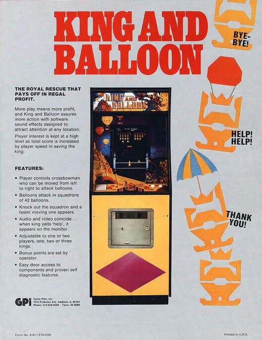 Copertina di King & Balloon