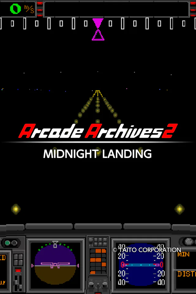 Copertina di Arcade Archives 2 MIDNIGHT LANDING