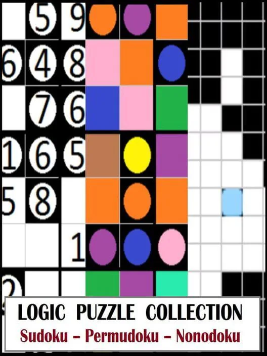 Copertina di Logic Puzzle Collection: Sudoku - Permudoku - Nonodoku