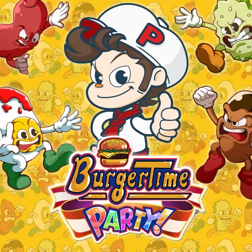 Copertina di BurgerTime Party!