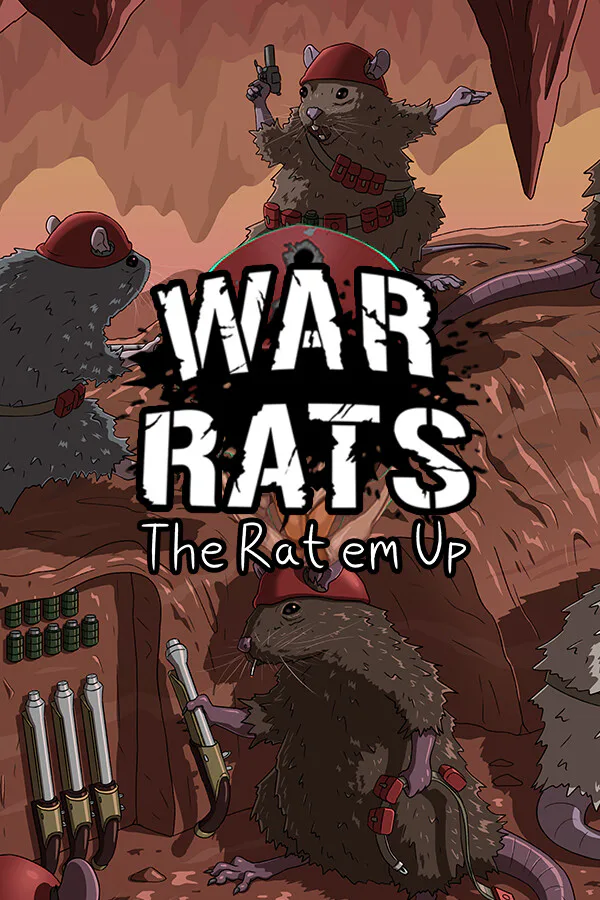 Copertina di WAR RATS: The Rat em Up