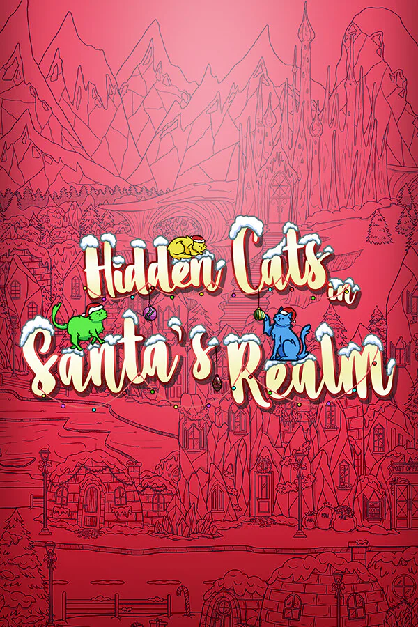 Copertina di Hidden Cats in Santa's Realm