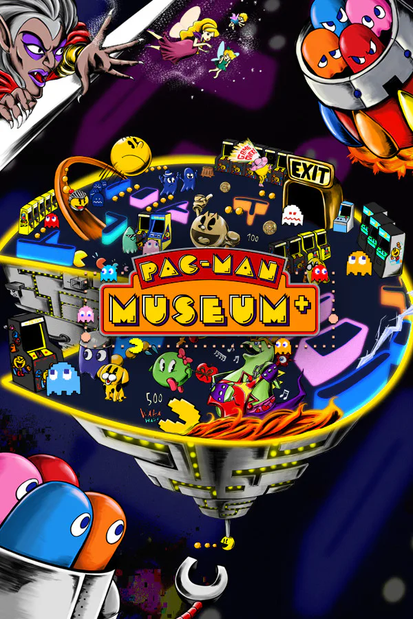 Copertina di PAC-MAN MUSEUM+