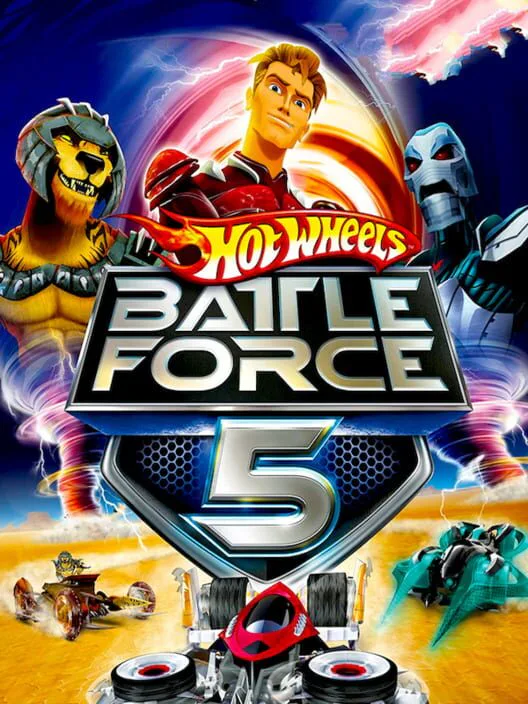 Copertina di Hot Wheels: Battle Force 5