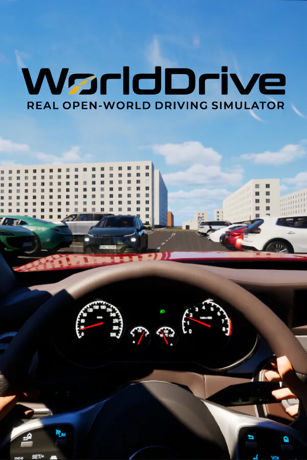 Copertina di WorldDrive: Real Open-World Driving Simulator