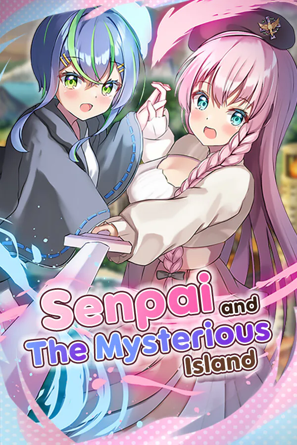 Copertina di Senpai and the Mysterious Island