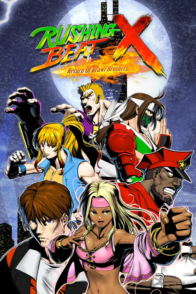 Copertina di Rushing Beat X: Return of Brawl Brothers