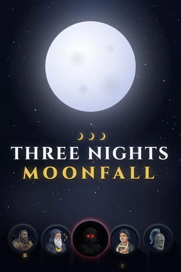 Copertina di Three Nights: Moonfall