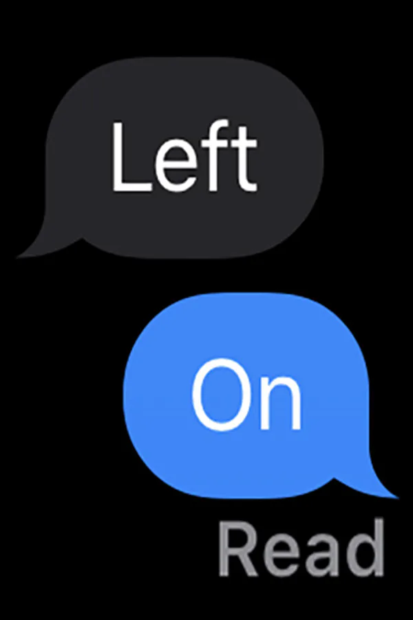 Copertina di Left on Read