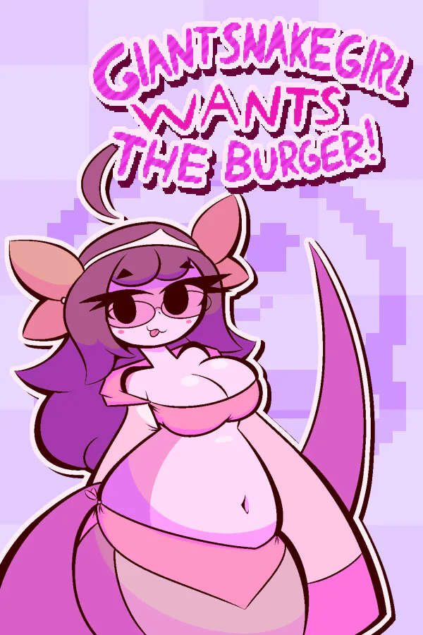 Copertina di Giant Snake Girl wants The Burger!