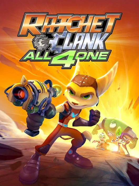 Copertina di Ratchet & Clank: All 4 One