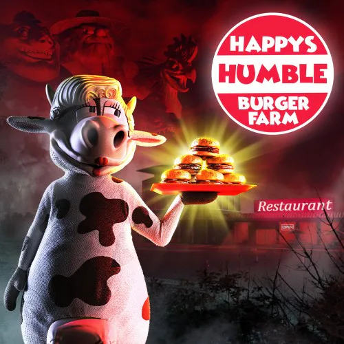 Copertina di Happy's Humble Burger Farm