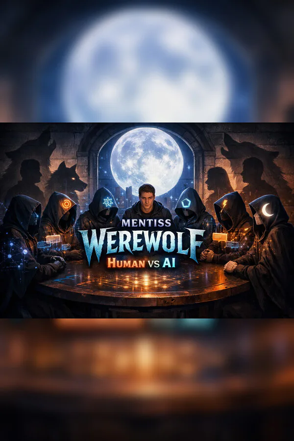 Copertina di Mentiss Werewolf: Human vs AI