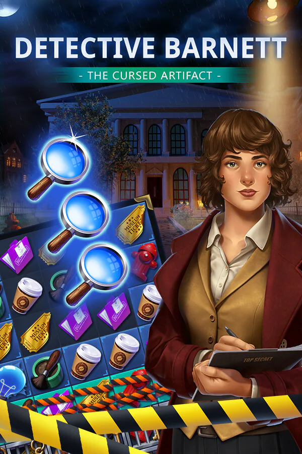 Copertina di Detective Barnett - The Cursed Artifact