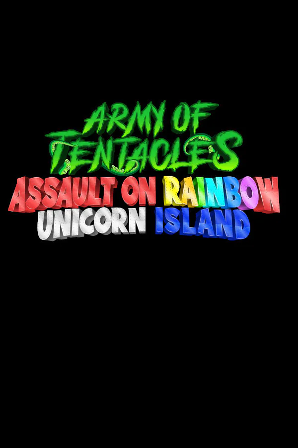 Copertina di Army of Tentacles: Assault on Rainbow Unicorn Island