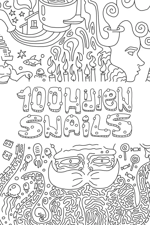 Copertina di 100 hidden snails