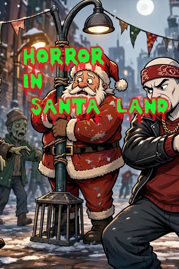 Copertina di Horror In Santa Land