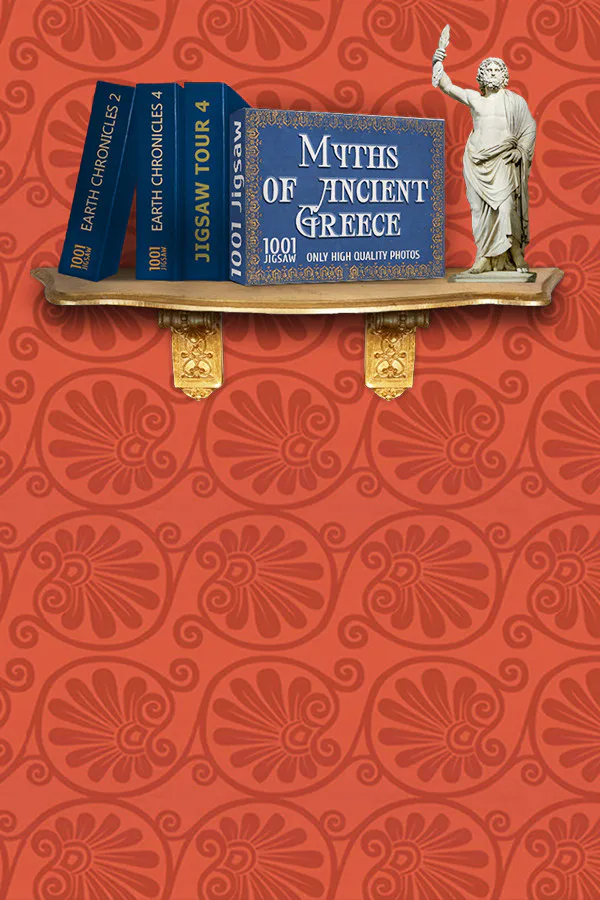 Copertina di 1001 Jigsaw. Myths of ancient Greece (拼图)