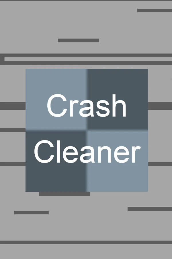 Copertina di Crash Cleaner