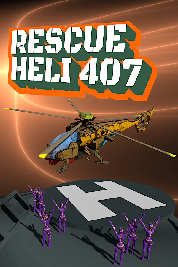 Copertina di Rescue Heli RH407