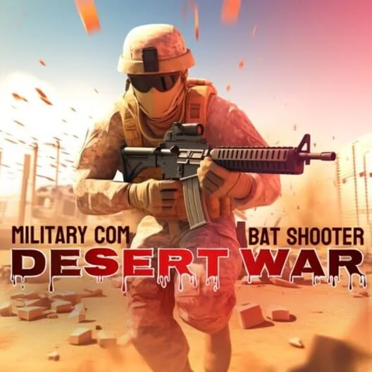 Copertina di Military Combat Shooter Desert War