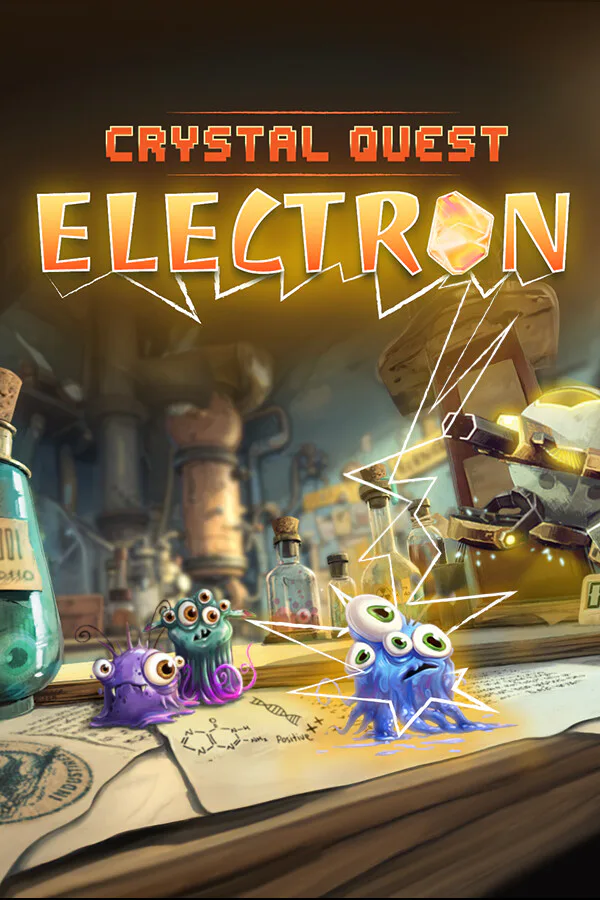 Copertina di Crystal Quest: Electron