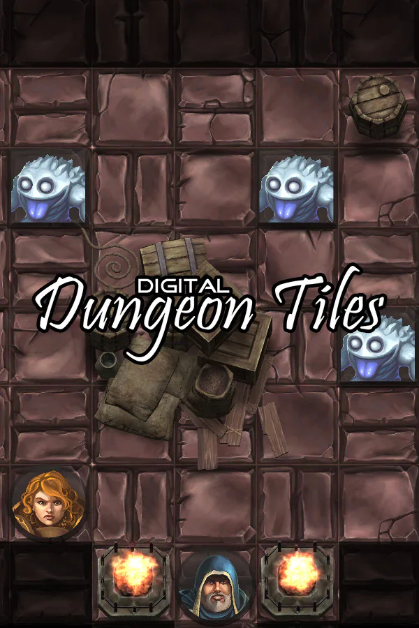 Copertina di Digital Dungeon Tiles