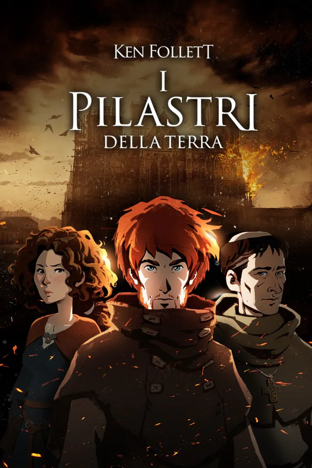Copertina di Ken Follett's The Pillars of the Earth
