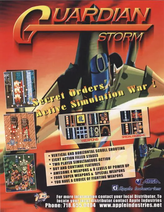 Copertina di Guardian Storm
