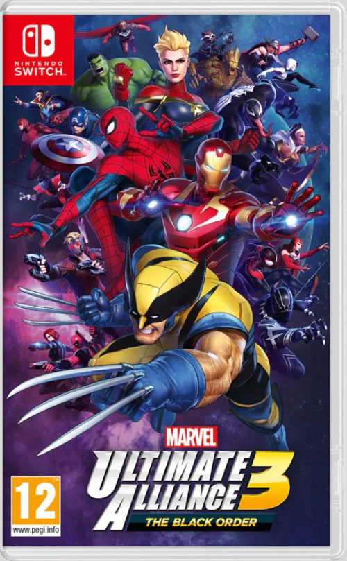Copertina di MARVEL ULTIMATE ALLIANCE 3: The Black Order