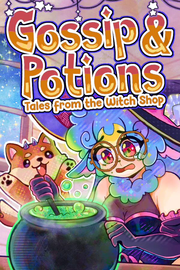 Copertina di Gossip & Potions: Tales from the Witch Shop