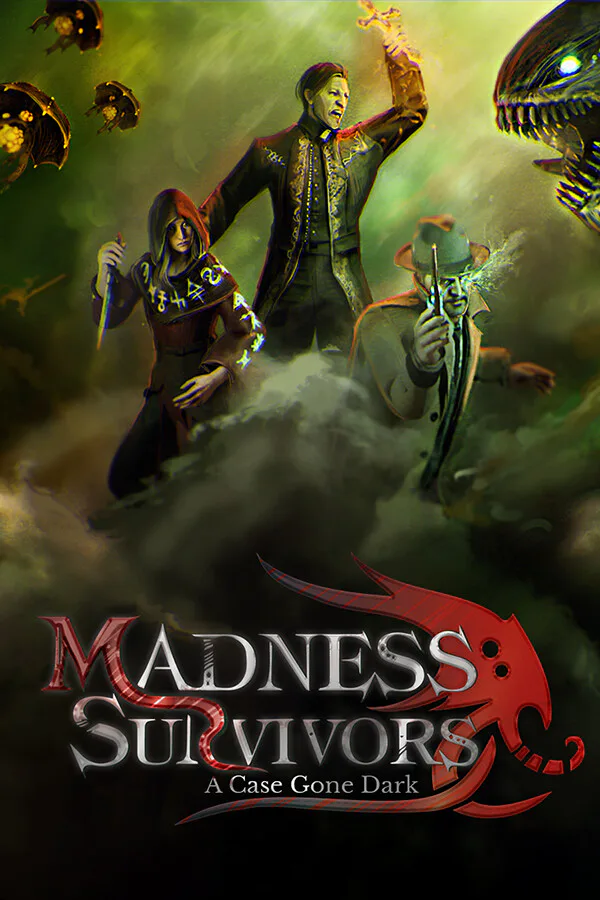 Copertina di Madness Survivors: A Case Gone Dark