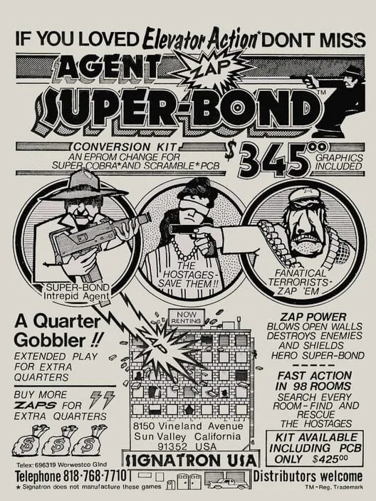 Copertina di Agent Super Bond