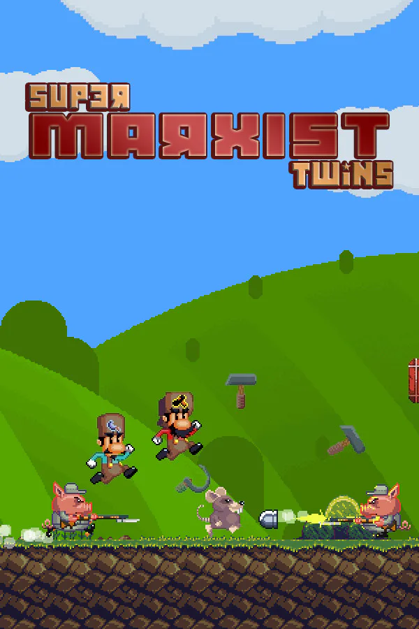 Copertina di Super Marxist Twins