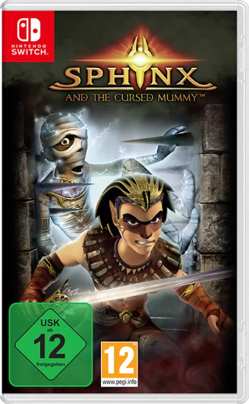 Copertina di Sphinx and the Cursed Mummy