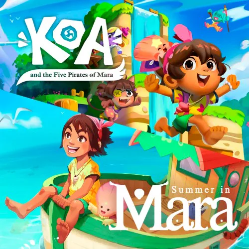 Copertina di Summer in Mara + Koa and the Five Pirates of Mara
