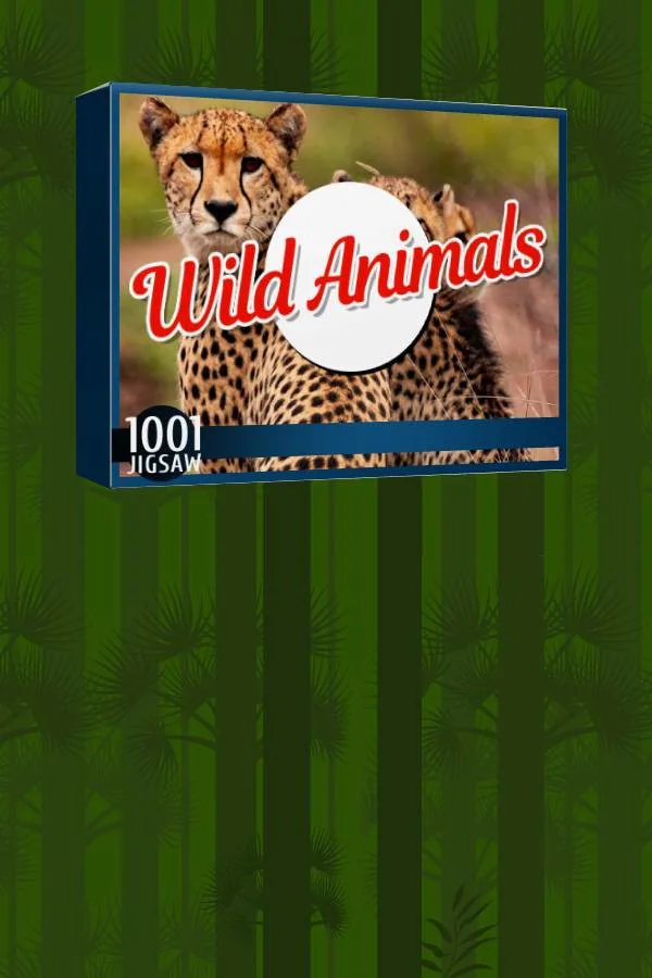 Copertina di 1001 Jigsaw. Wild Animals