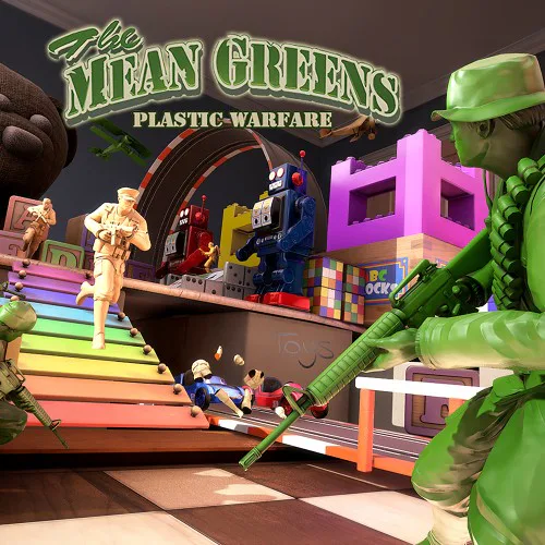 Copertina di The Mean Greens - Plastic Warfare