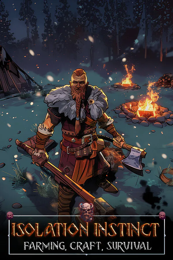 Copertina di Isolation Instinct: Farming, Craft, Survival