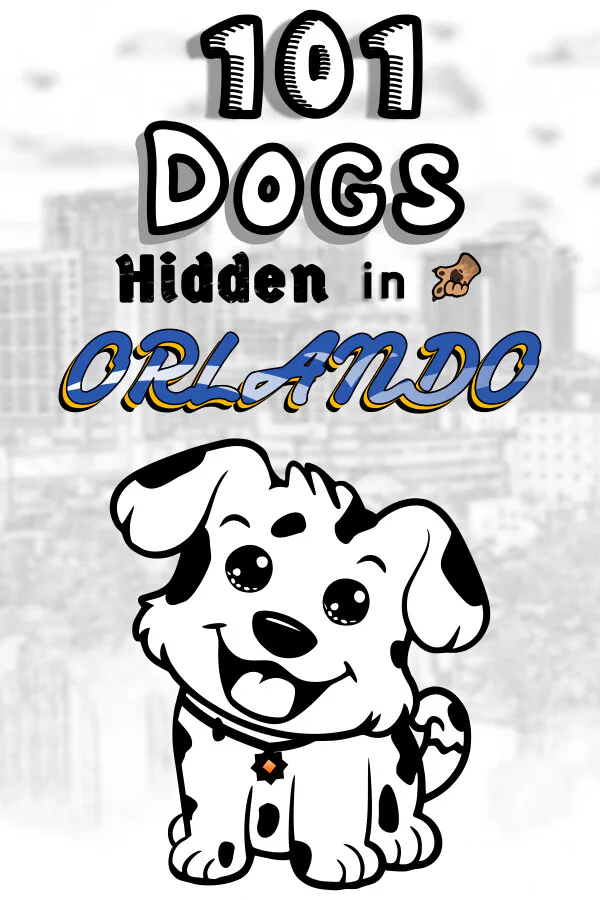 Copertina di 101 Dogs Hidden in Orlando