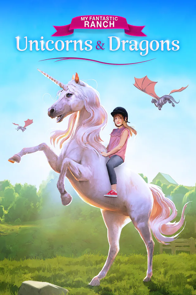 Copertina di My Fantastic Ranch: Unicorns & Dragons
