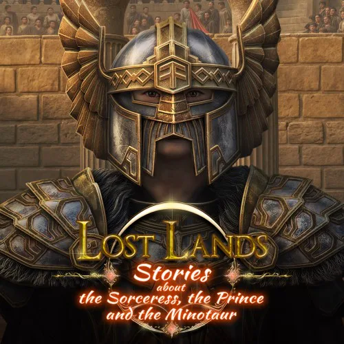 Copertina di Lost Lands: Storie della Maga, del Principe e del Minotauro