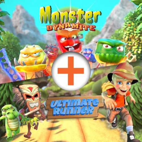 Copertina di Bundle: Monster Dynamite + Ultimate Runner