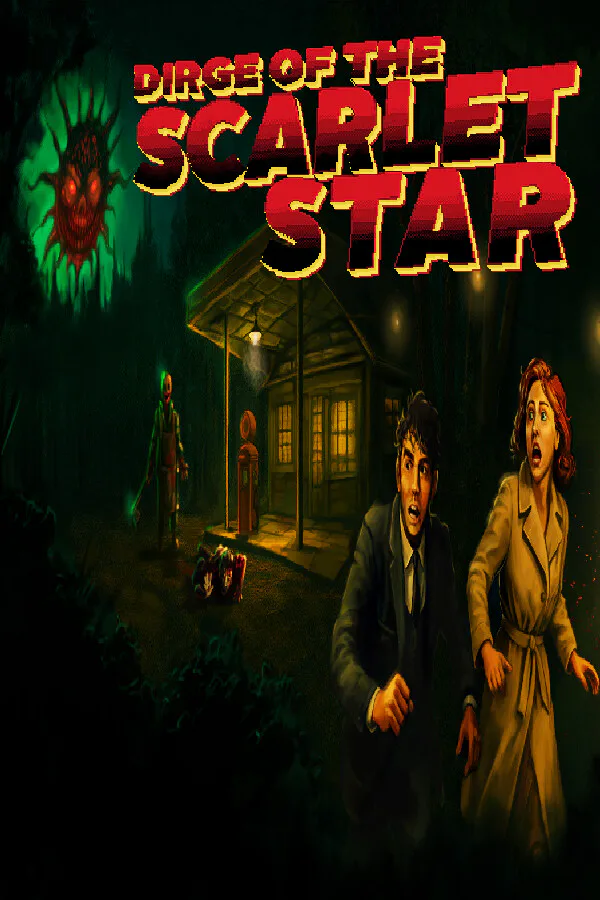Copertina di Dirge of the Scarlet Star