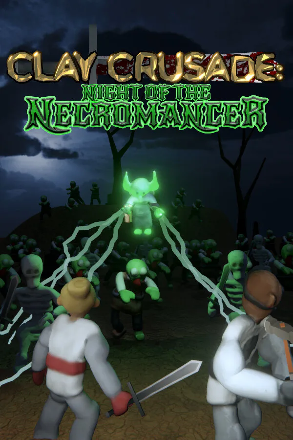 Copertina di Clay Crusade: Night of the Necromancer