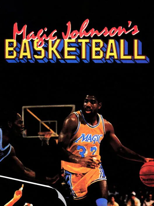 Copertina di Magic Johnson's Basketball