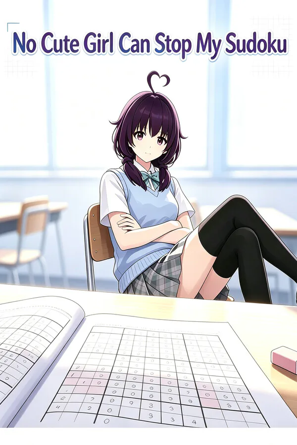 Copertina di No Cute Girl Can Stop My Sudoku