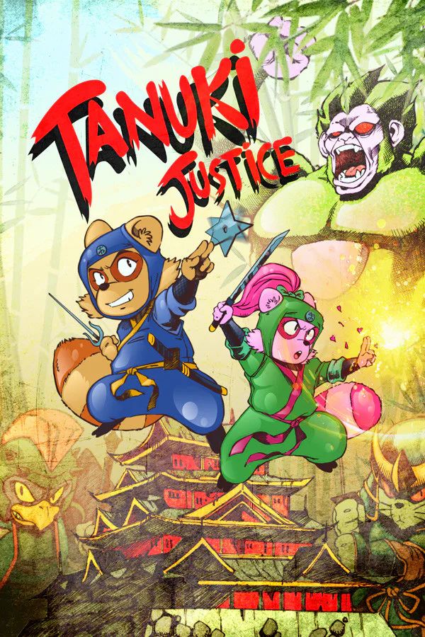 Copertina di Tanuki Justice