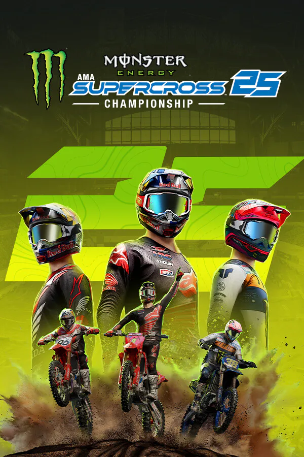 Copertina di Monster Energy Supercross 25 - The Official Video Game